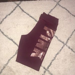 Cotton High Waist Mesh Legging